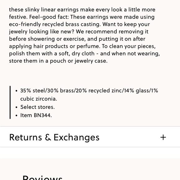 J. Crew Sculpted fan fringe earrings - Picture 2 of 2